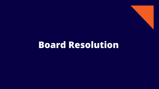 How to Open Bank Account of Private Limited Company (5 Steps) 4 board reslution